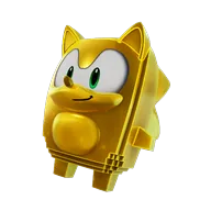 Gold Sonic Sprite icon