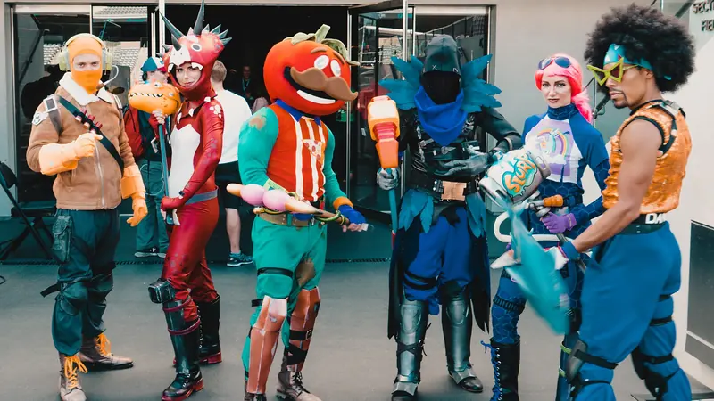 Fortnite cosplay at E3 2018