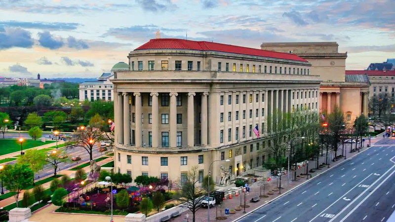 The Federal Trade Commission building in Washington