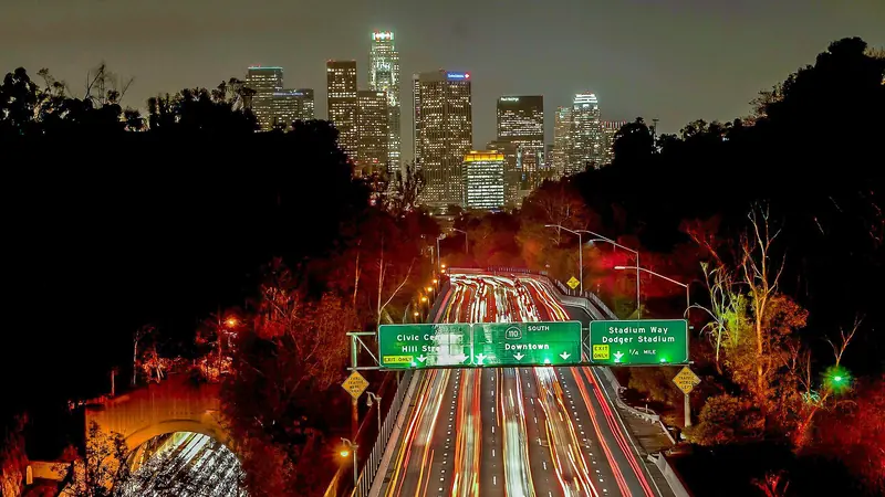 Los Angeles at night