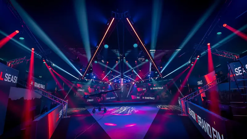 A PUBG esports studio