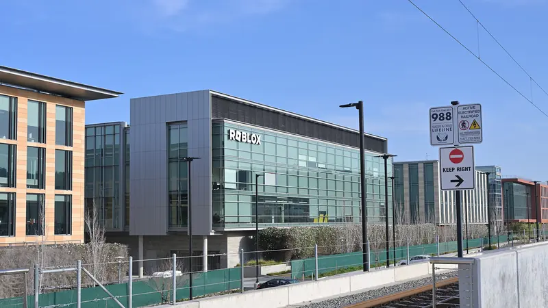 The Roblox building in San Mateo, California