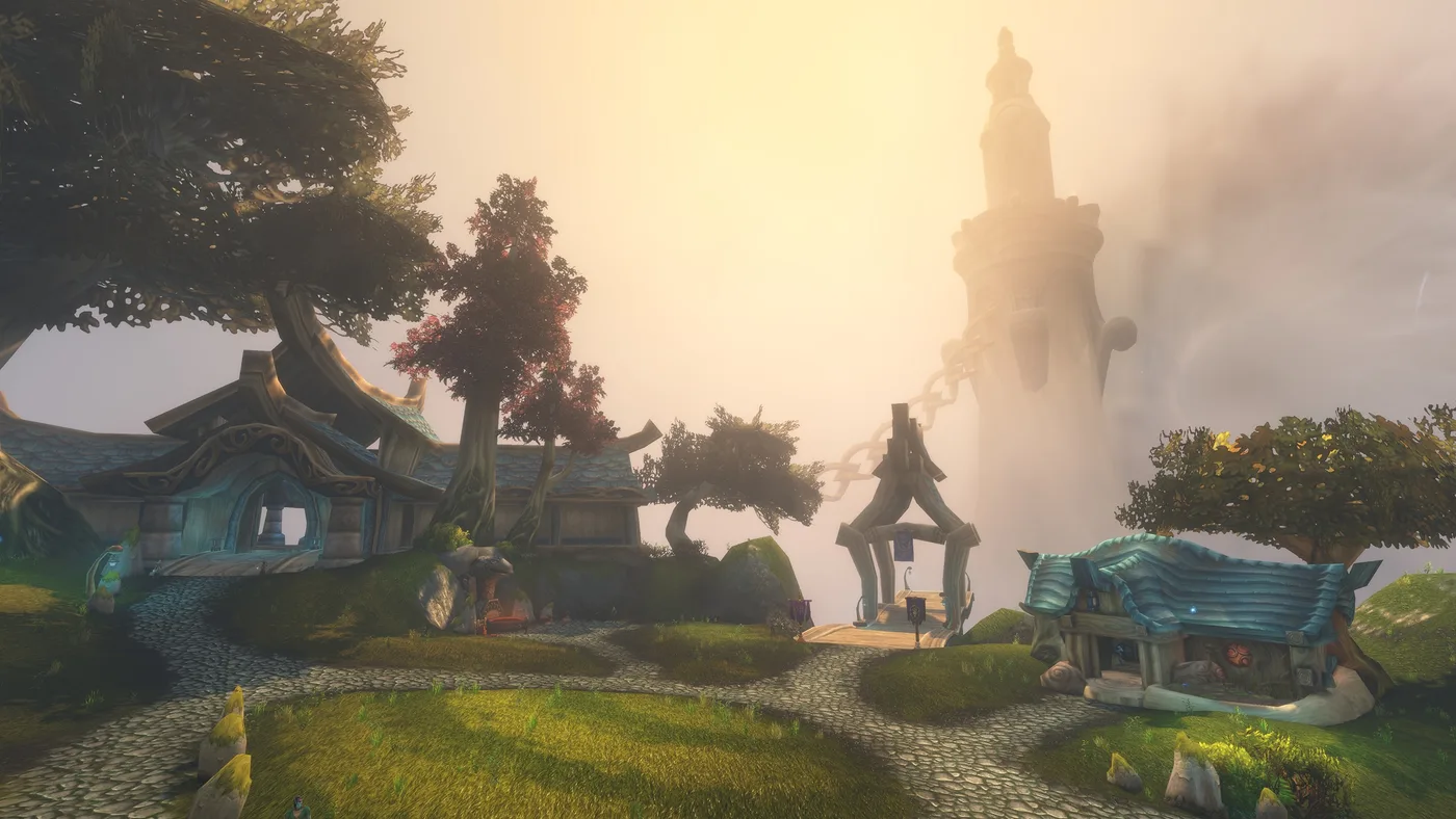 Zephras Isle, the Skyborne starting zone.